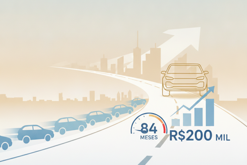 Financiamento de Carros: Governo Eleva Prazo para 84 Meses e Teto para R$ 200 Mil
