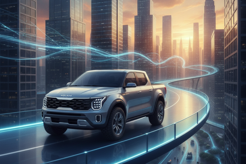 A Nova Kia Tasman 2027 será oferecida na versão GL por R$ 249.990