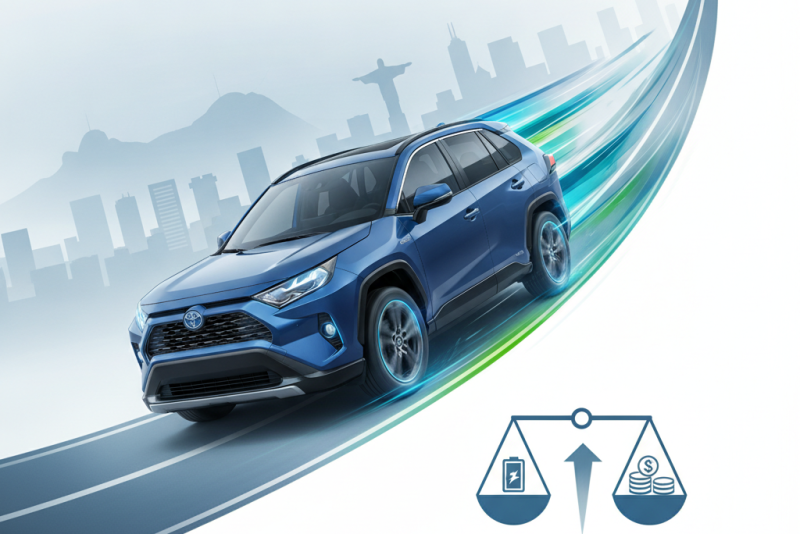 Toyota RAV4 PHEV retorna ao Brasil com mais potência e preço inalterado