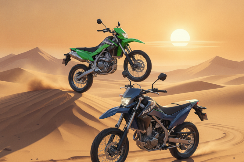 Nova Kawasaki KLX 230 é lançada no Brasil com preço competitivo e opção rebaixada