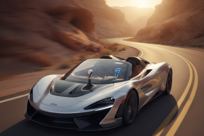 McLaren lança supercarro com câmbio manual após 34 anos