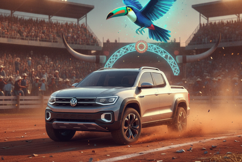 Volkswagen Tukan: picape inédita é revelada na Festa do Peão de Barretos