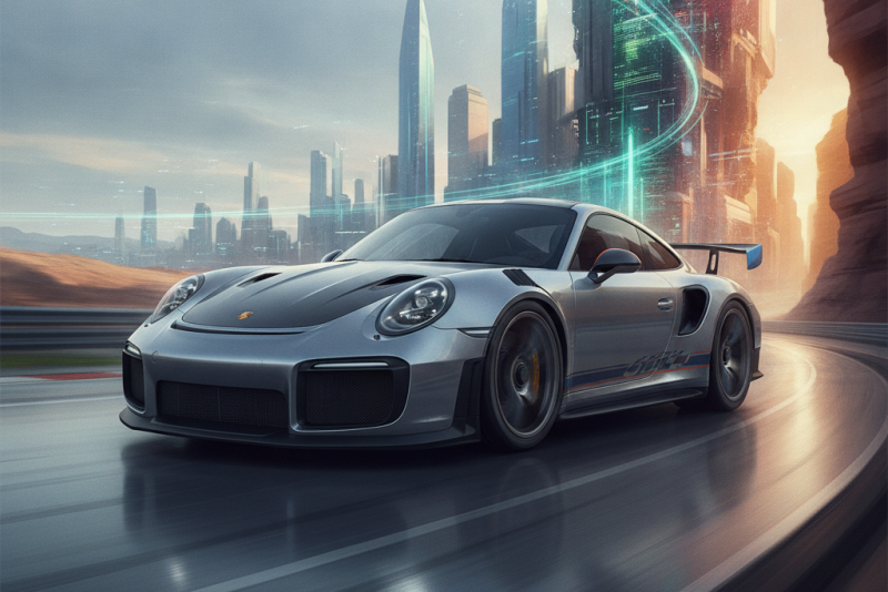 Porsche apresenta releitura moderna do 935 Flachbau com base no GT2 RS