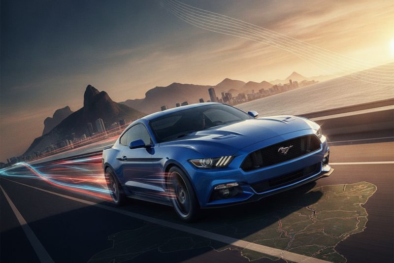 Ford Mustang GT Performance retorna ao mercado brasileiro com motor V8 de 492 cavalos