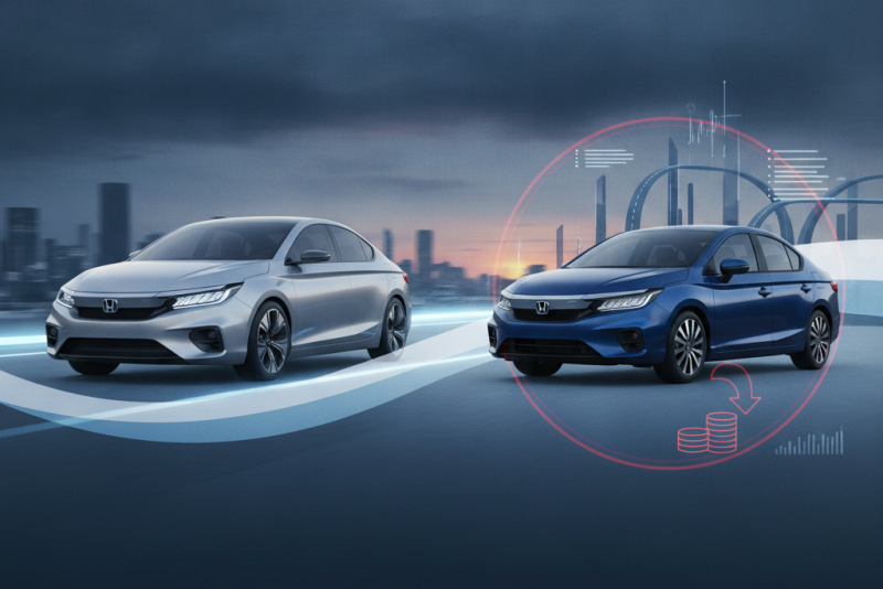 Honda City 2027 se aproxima; modelo atual oferece R$ 20 mil de desconto