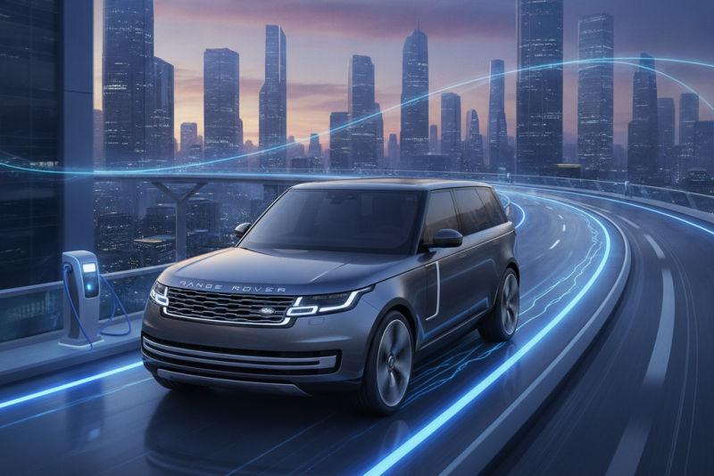 Primeiro Range Rover elétrico é revelado com 550 cv e estilo das versões a combustão