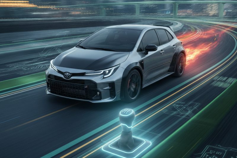 Novo GR Corolla Chega ao Brasil com Mais Potência e Câmbio Manual Exclusivo