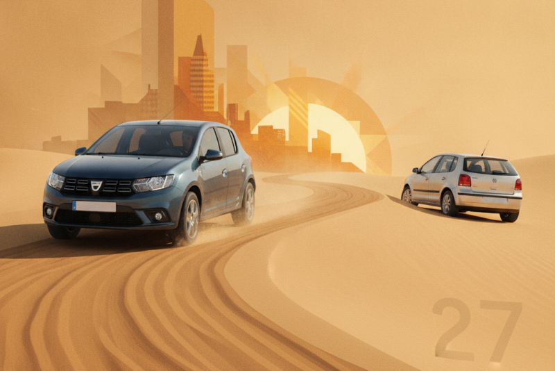 Sandero lidera vendas de veículos na Europa; VW Polo ocupa a 27ª posição