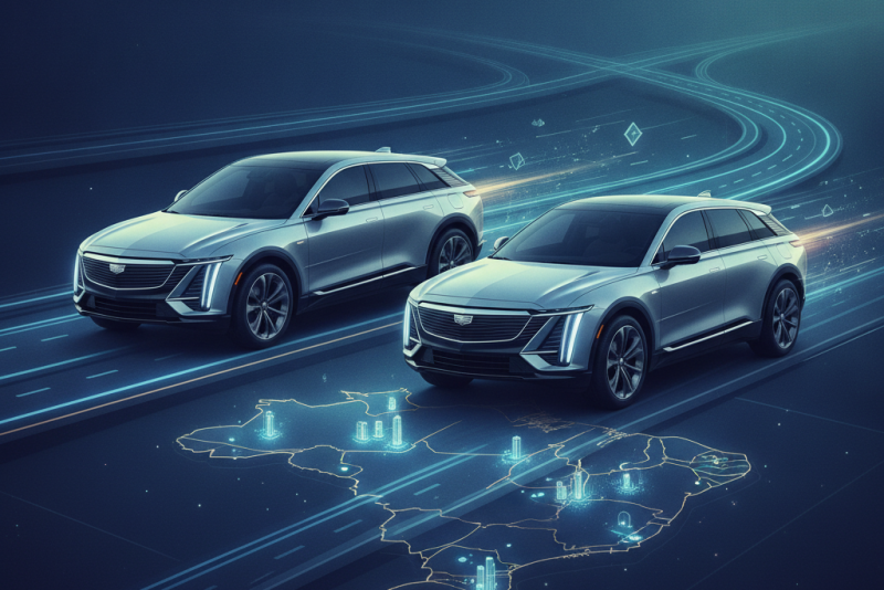 Cadillac inicia pré-venda dos SUVs elétricos Lyriq e Vistiq no Brasil