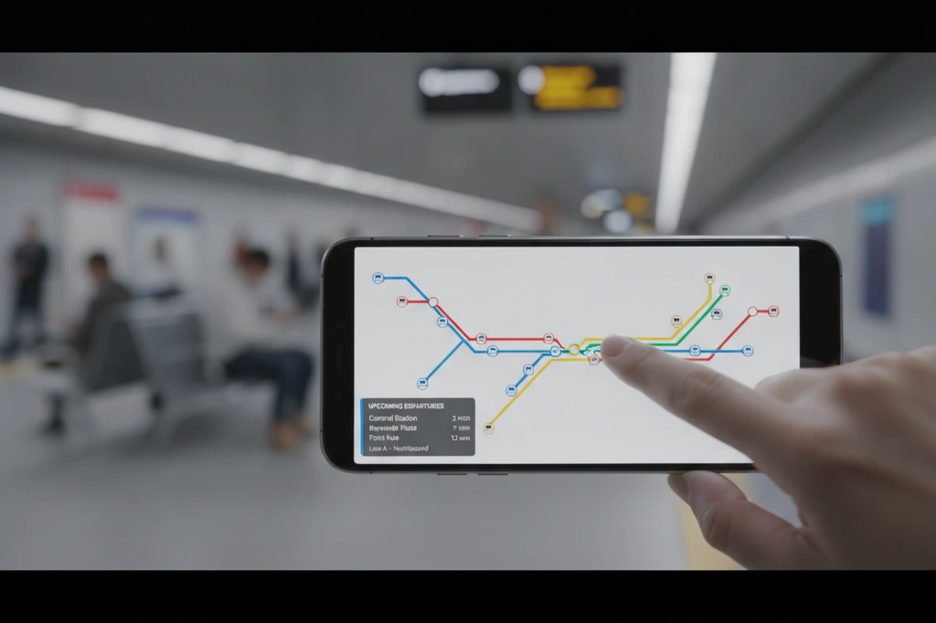 Aplicativos de Mobilidade para Rastrear Metrô, Trem e Ônibus no Mapa
