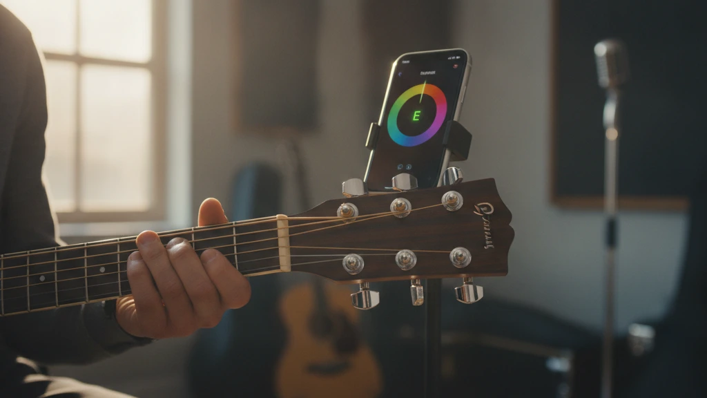 Apps Gratuitos para Afinar Guitarra e Violão com Microfone