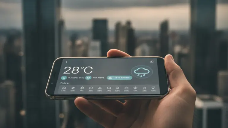 Apps de Meteorologia com Previsão por Cidade e Umidade do Ar