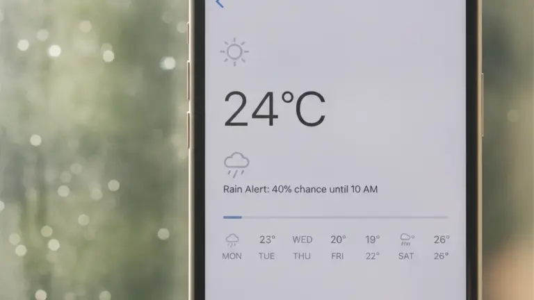 Baixe o App e Acompanhe a Previsão do Tempo