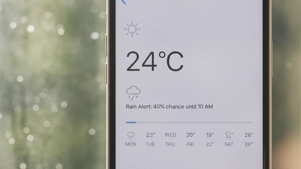 Baixe o App e Acompanhe a Previsão do Tempo