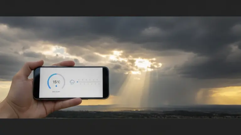 Baixe o App e Acompanhe a Previsão do Tempo