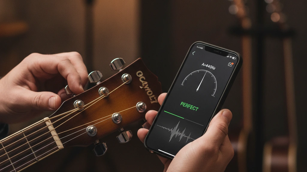 Baixe o App e Afine o Seu Violão Grátis
