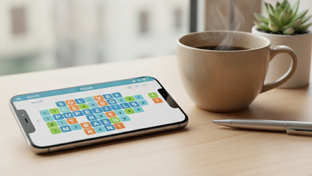 Baixe o App e Resolva Palavras Cruzadas