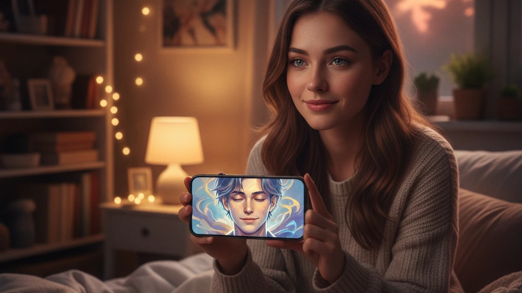 Baixe o App e Veja o Rosto do Seu Amor