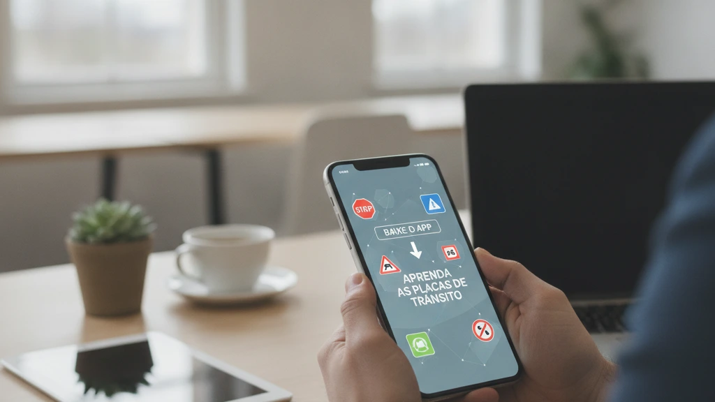 Baixe o App e Aprenda as Placas de Trânsito