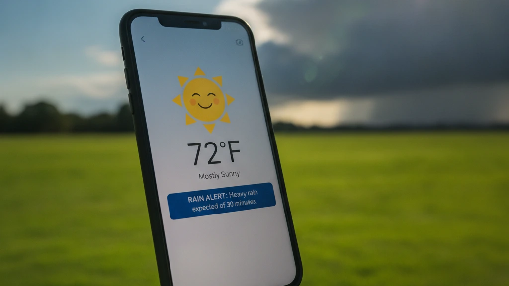 App Previsão do Tempo: Qual Baixar para Alertas de Chuva