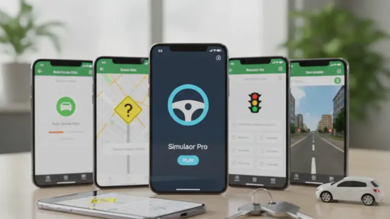 Simuladores de Autoescola Grátis: Top 5 Apps Mais Baixados